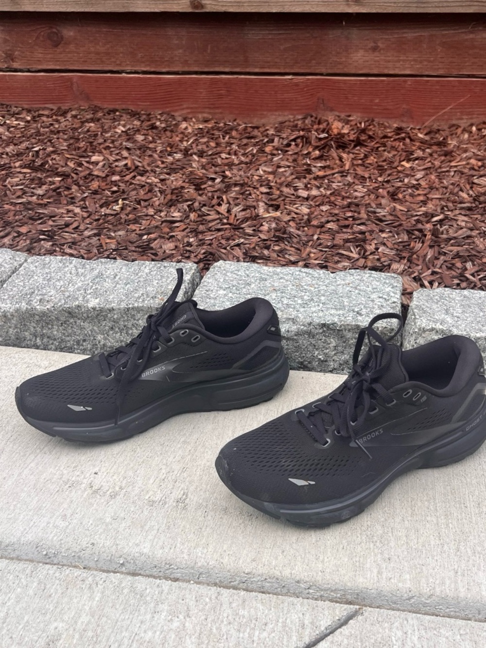 Brooks Ghost 15 Women’s Running Shoes Black Size 8.5 B Medium